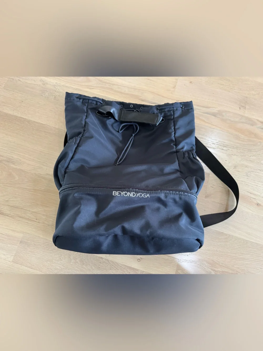 Beyond Yoga convertible gym bag black